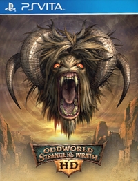 Oddworld: Stranger's Wrath HD (tan cover) Box Art
