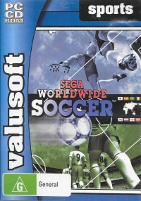 Sega Worldwide Soccer - Valusoft Box Art