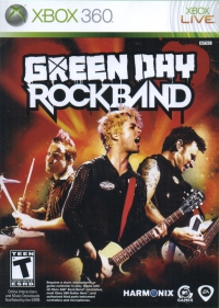Green Day: Rock Band Box Art