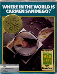 Where In The world Is Carmen Sandiego? Box Art