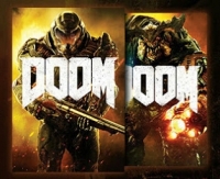Doom double-sided poster Box Art