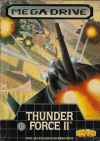 Thunder Force II Box Art