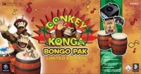 Nintendo GameCube DOL-001 - Donkey Konga: Bongo Pak Box Art