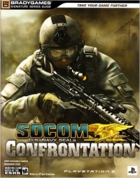 SOCOM U.S. Navy SEALs: Confrontation - BradyGames Signature Guide Box Art