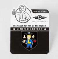 Fallout Vault Boy Pin of the Month - Perception Box Art