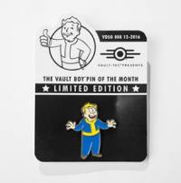 Fallout Vault Boy Pin of the Month - Idiot Savant Box Art