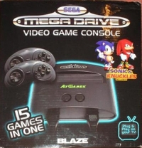 Blaze Sega Mega Drive Video Game Console Box Art
