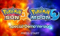 Pokémon Sun and Moon Special Demo Version Box Art