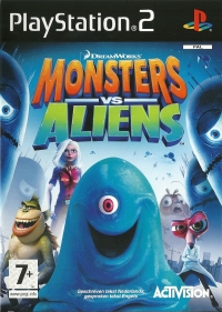 DreamWorks Monsters vs Aliens [NL] Box Art