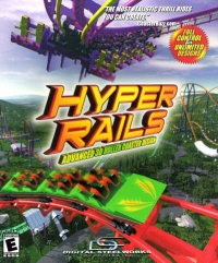 Hyper Rails: Advanced 3D Roller Coaster Design Box Art