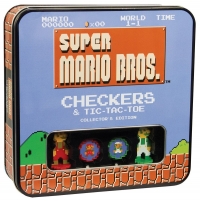 Super Mario Bros. Checkers & Tic-Tac-Toe - Collector's Edition Box Art