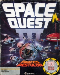 Space Quest III: Pirates of Pestulon Box Art