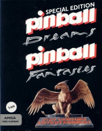 Pinball Dreams / Pinball Fantasies Box Art