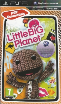 LittleBigPlanet - PSP Essentials [BE][NL] Box Art