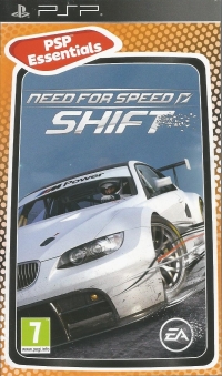 Need for Speed Shift - PSP Essentials Box Art