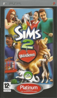 Sims 2, De: Huisdieren - Platinum Box Art
