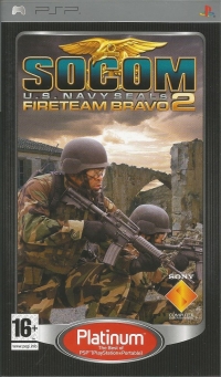 SOCOM U.S. Navy SEALs: Fireteam Bravo 2 - Platinum Box Art