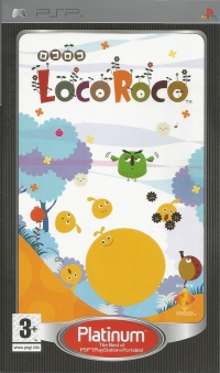 LocoRoco - Platinum [BE][NL] Box Art