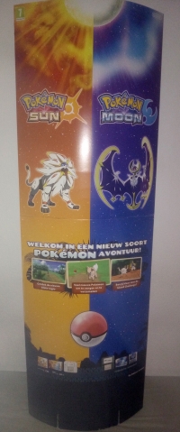 Pokémon Sun and Moon Promotional Cardboard Stand [NL] Box Art