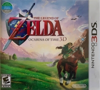 Legend of Zelda, The: Ocarina of Time 3D [AE][MY][SA][SG] Box Art