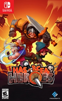 Has-Been Heroes (orange cover) Box Art