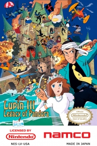 Lupin the 3rd: Legacy of Pandora Box Art