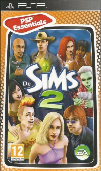 Sims 2, De - PSP Essentials Box Art