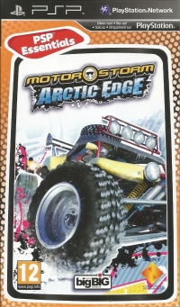 MotorStorm: Arctic Edge - PSP Essentials Box Art