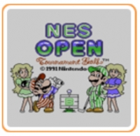 Nes Open Tournament Golf Box Art