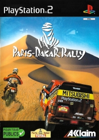 Paris-Dakar Rally [FR][NL] Box Art