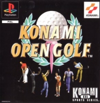 Konami Open Golf Box Art