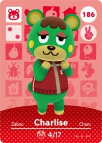 Animal Crossing - #186 Charlise [NA] Box Art