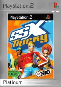 SSX Tricky - Platinum [FR] Box Art