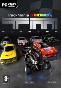 Trackmania United Forever Box Art