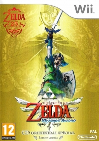 Legend of Zelda, The: Skyward Sword - CD Orchestral Spécial Édition Limitée Box Art