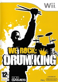 We Rock: Drum King Box Art