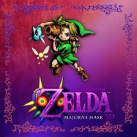 Legend of Zelda, The: Majora's Mask 3D Box Art