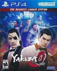 Yakuza 0 - The Business Launch Edition Box Art