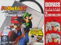 Nintendo GameCube DOL-101 - Mario Kart: Double Dash!! Bonus Set (Bonus Nintendo GameCube 2 Controllers!) Box Art