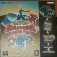 Nintendo GameCube DOL-001 - Pokémon Colosseum Mega Pak [UK] Box Art