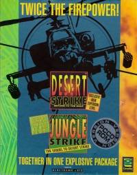 Desert Strike: Return to the Gulf / Jungle Strike: The Sequel to Desert Strike Box Art