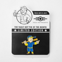 Fallout Vault Boy Pin of the Month - Big Leagues Box Art