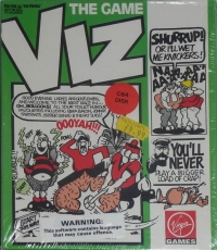 Viz: The Game (cassette) Box Art
