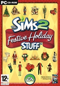 Sims 2, The: Festive Holiday Stuff Box Art