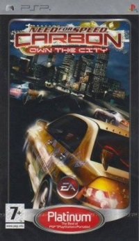 Need for Speed Carbon: Own the City - Platinum Box Art