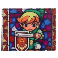 Legend of Zelda stained glass bi-fold wallet, The Box Art