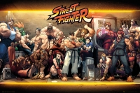 Street Fighter characters poster Box Art