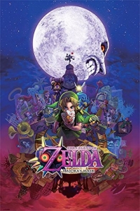 Legend Of Zelda, The: Majora's Mask Maxi Poster, Wood, Multi-colour Box Art