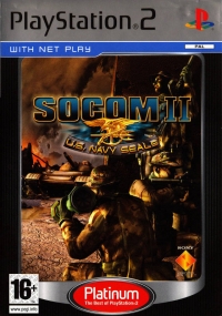 SOCOM II: U.S. Navy Seals - Platinum Box Art