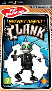 Secret Agent Clank - PSP Essentials Box Art